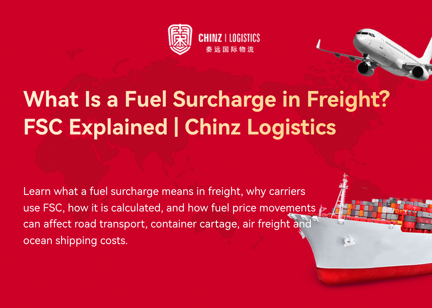 What Is a Fuel Surcharge in Freight? FSC Explained | Chinz Logistics