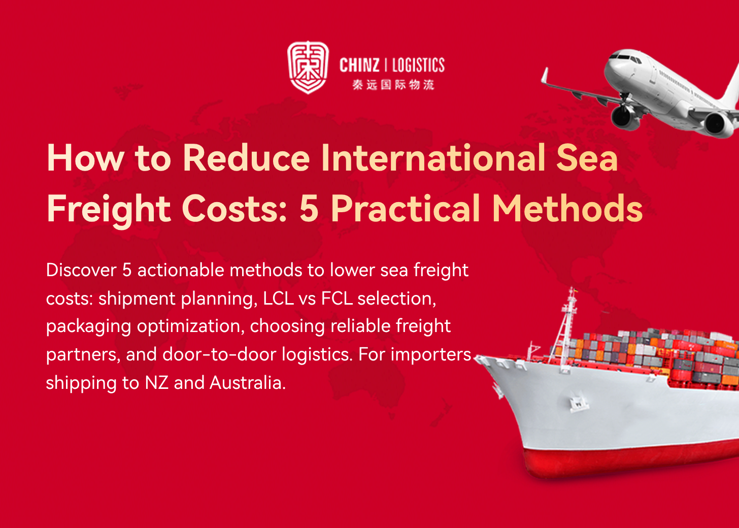 How to Reduce International Sea Freight Costs: 5 Practical Methods for Businesses