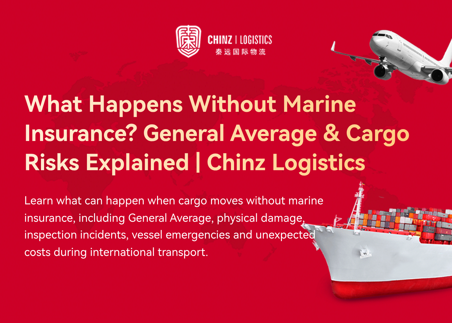 What Happens Without Marine Insurance? General Average & Cargo Risks Explained | Chinz Logistics