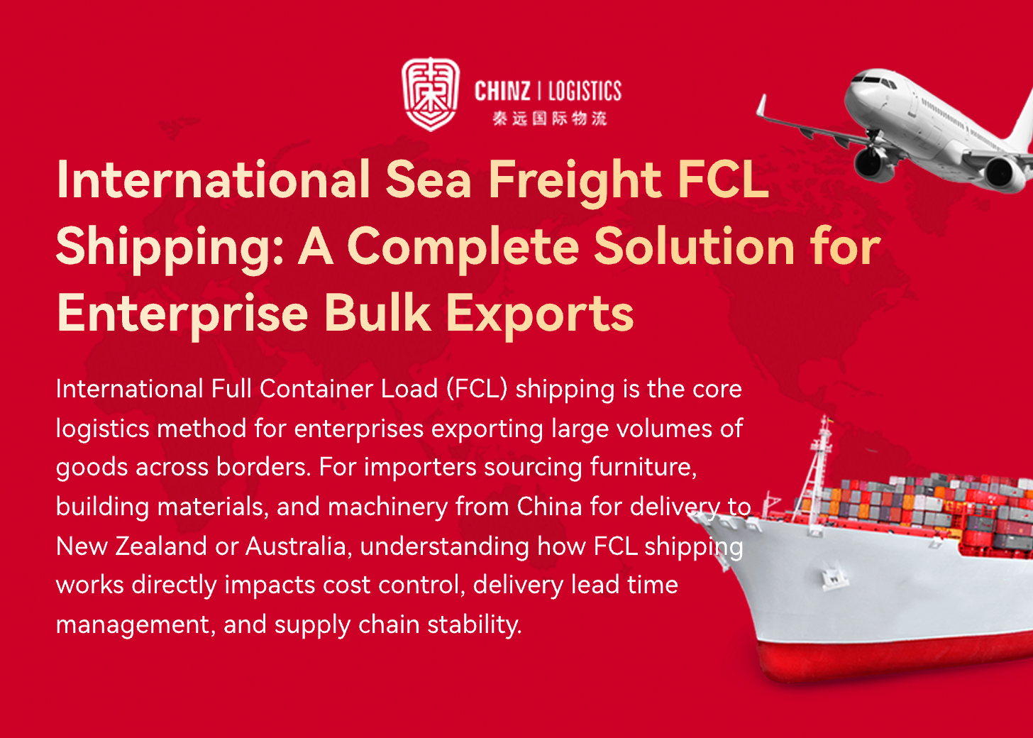 International Sea Freight FCL Shipping: A Complete Solution for Enterprise Bulk Exports